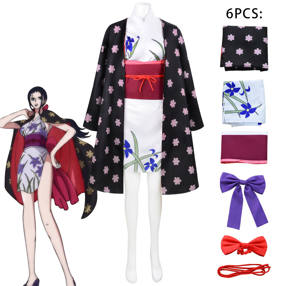 Anime Cosplay Mujer - Costume de cosplay Nico Robin pour