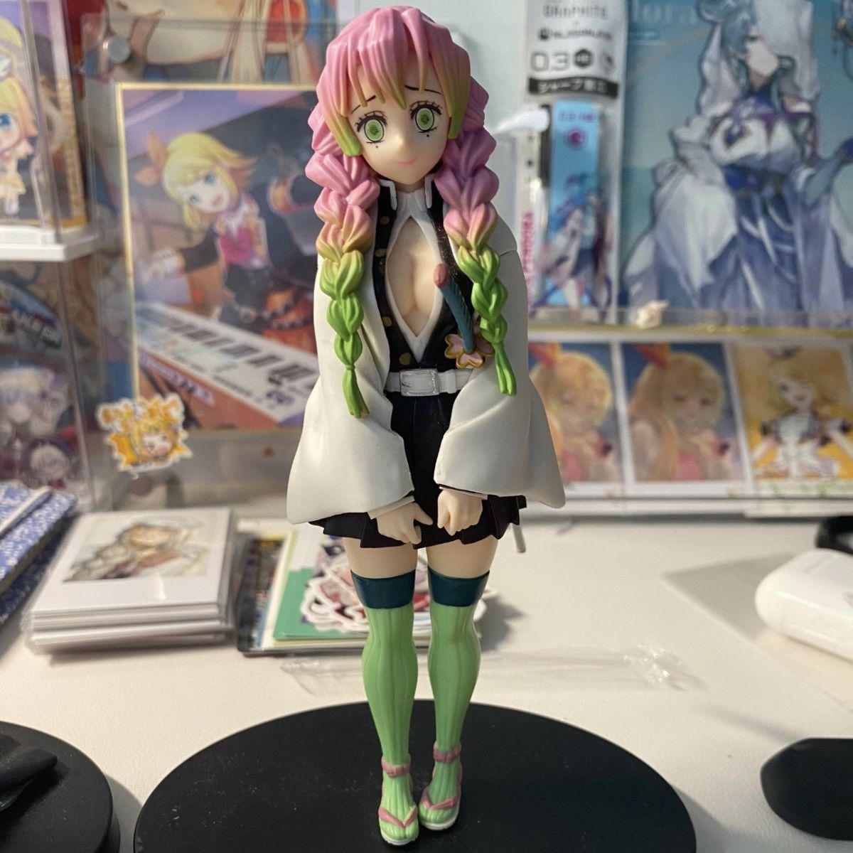 Anime Cosplay Tanjiro - Figurine Demon Slayer Mitsuri Kanroji Tanjiro,