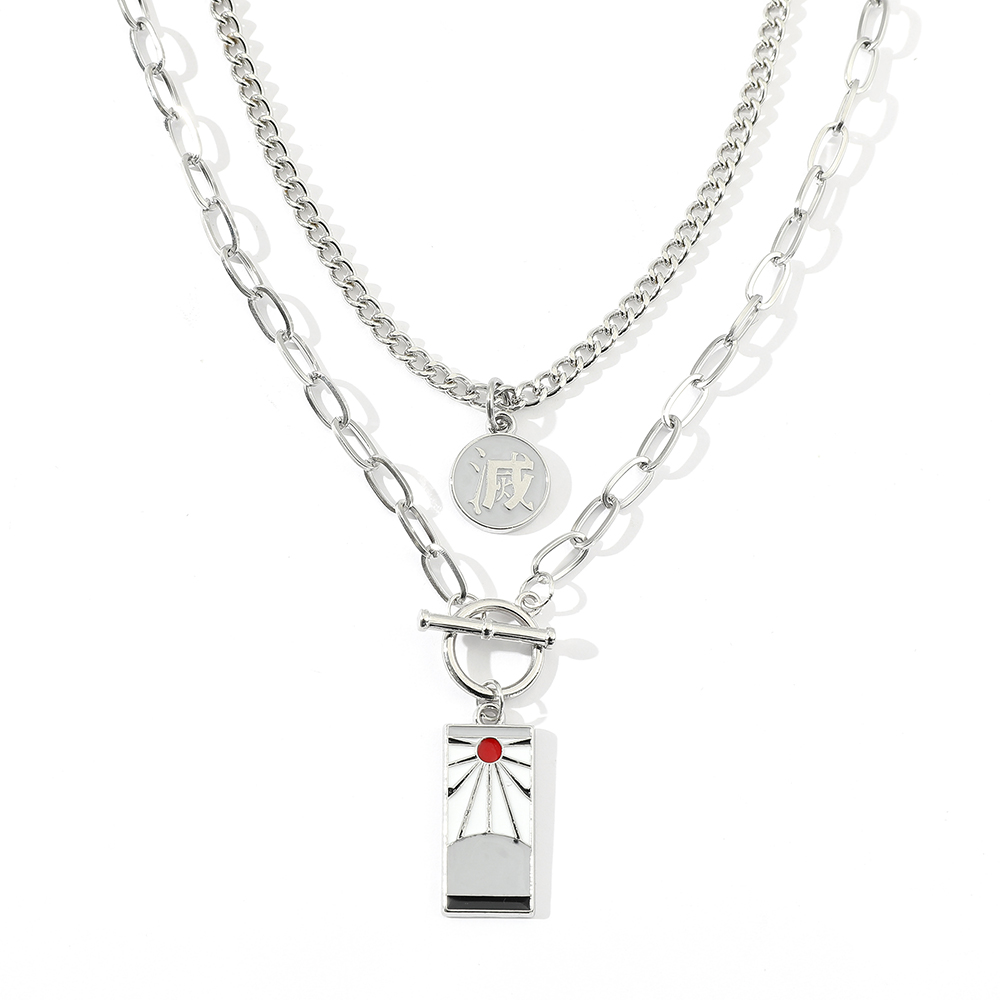 Anime Cosplay Tanjiro - Collier Anime Demon Slayer Tanjiro, bijoux