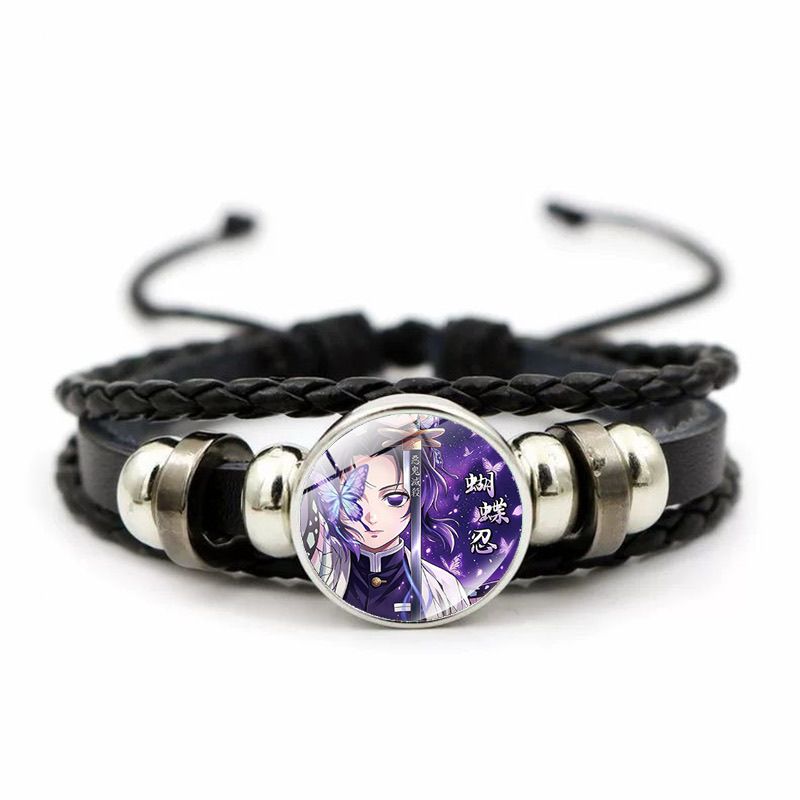 Anime Cosplay Tanjiro - Bracelets à thème Anime Demon Slayer,
