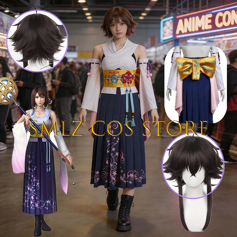 Anime Cosplay Party - Costume de cosplay Yuna FF10 X