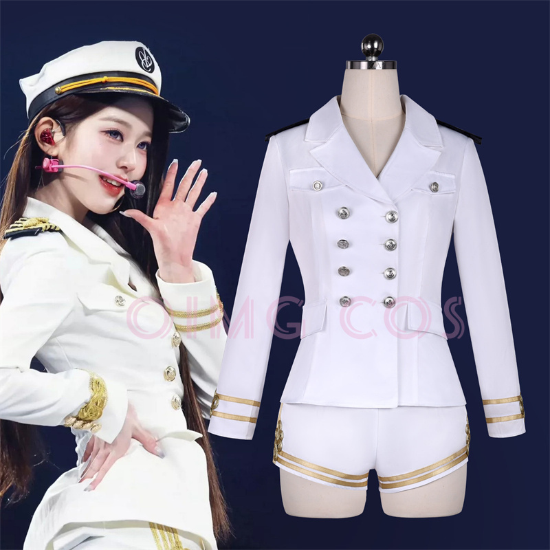 Anime Cosplay For Halloween - Costume de cosplay Jang Wonyoung, uniforme