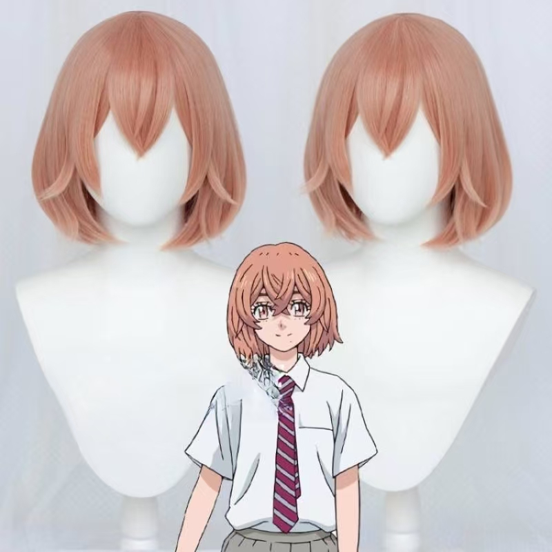 Anime Cosplay Orange Hair - Perruque de cosplay Tokyo Revengers Tachibana