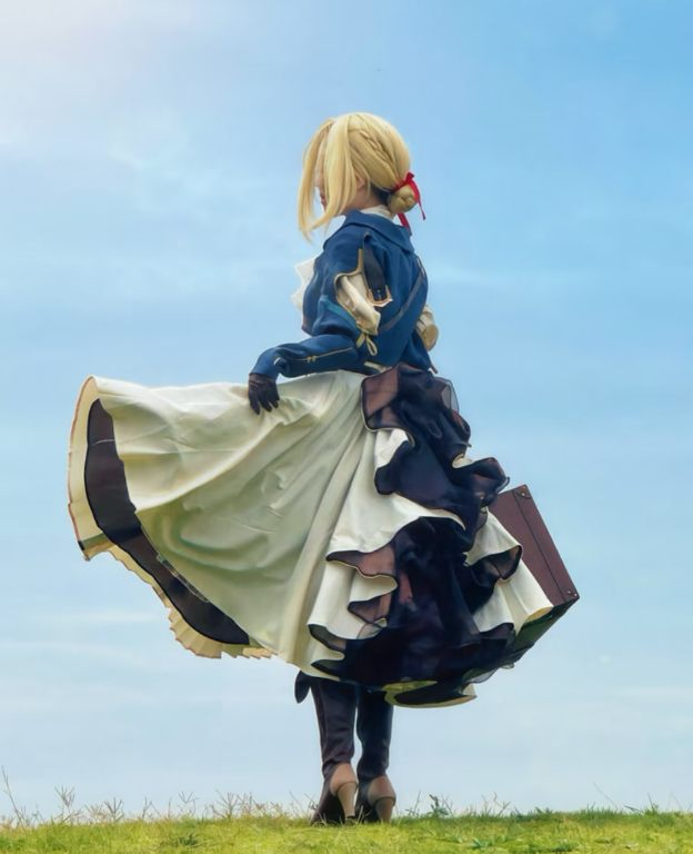 Violet Evergarden Dress - Costume de Cosplay Violet Evergarden, Costume