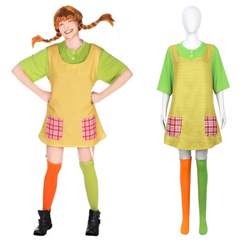 Anime Cosplay Japanese Girl - Piippi Costume de Cosplay Adulte Robe