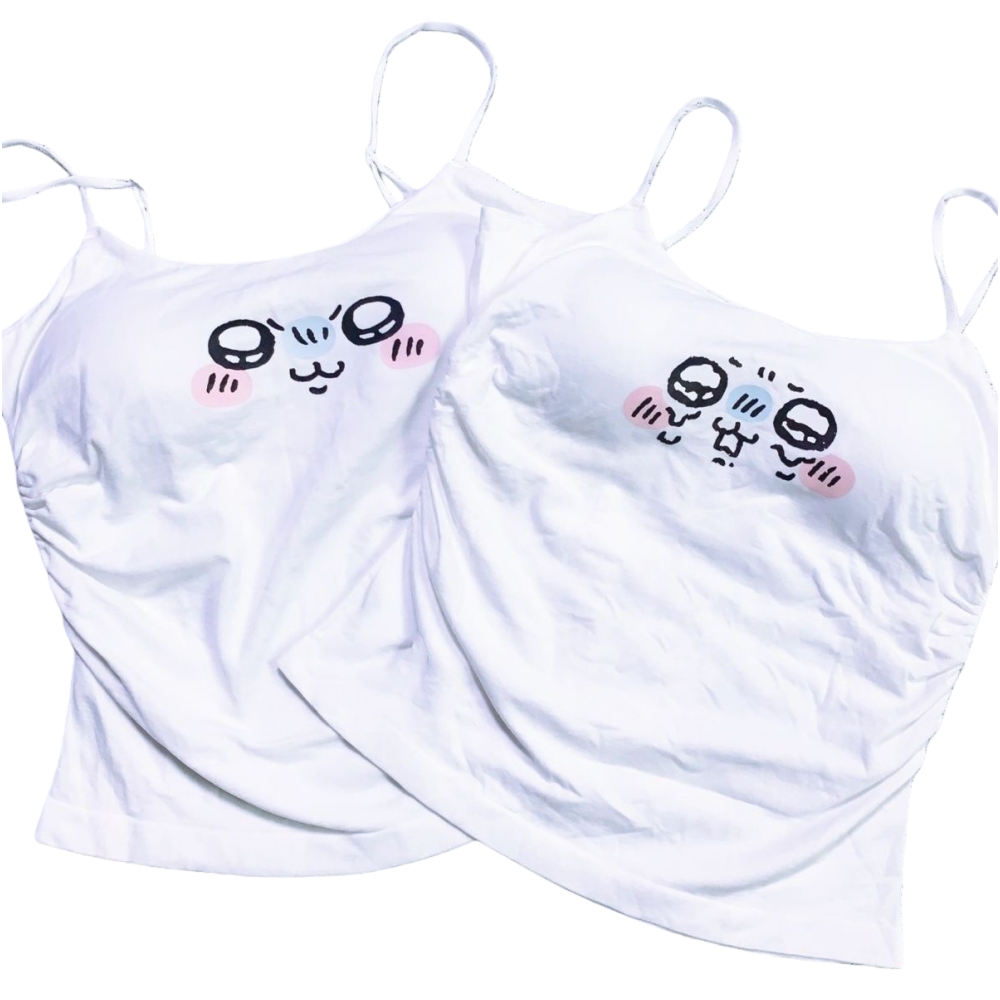 Anime Cosplay Japanese Girl - Haut imprimé avec motifs d'expressions mignonnes