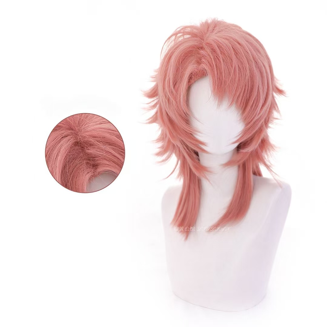 Perruque de cosplay Sabito ros - Anime Cosplay Orange Hair avis et prix