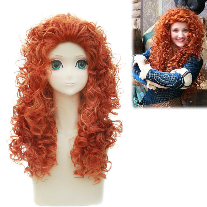 Perruques Anime courageux lége - Anime Cosplay Orange Hair avis et prix