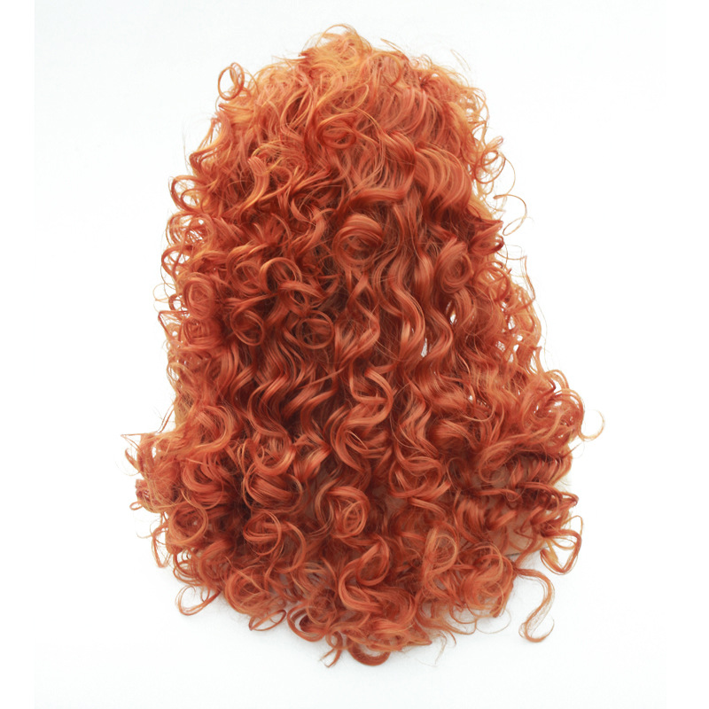 Perruques Anime courageux lége - Anime Cosplay Orange Hair avis et prix