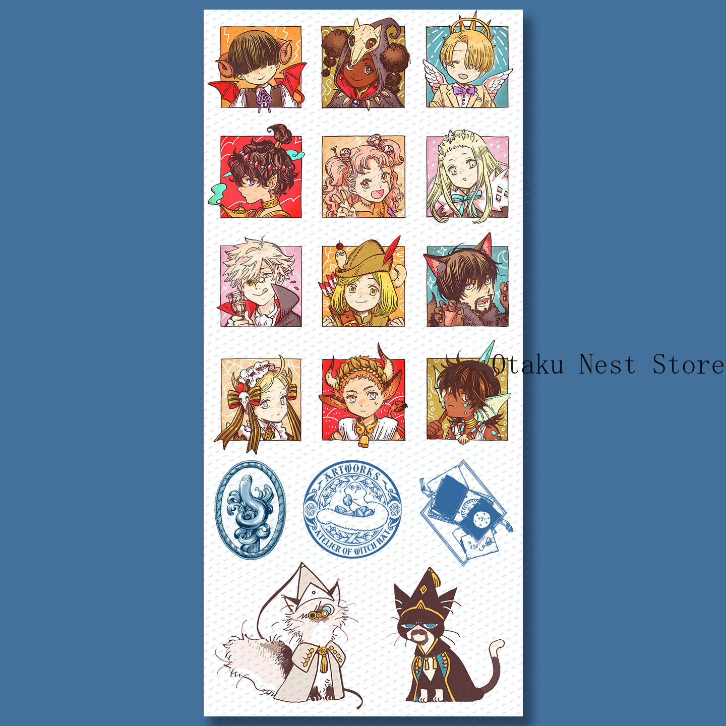 Autocollant Anime Q-version Ka - Anime Cosplay Kawaii avis et prix