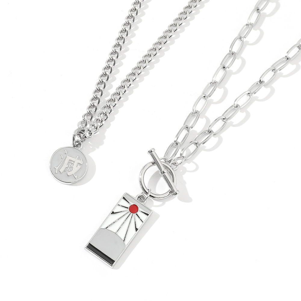 Collier Anime Demon Slayer Tan - Anime Cosplay Tanjiro avis et prix