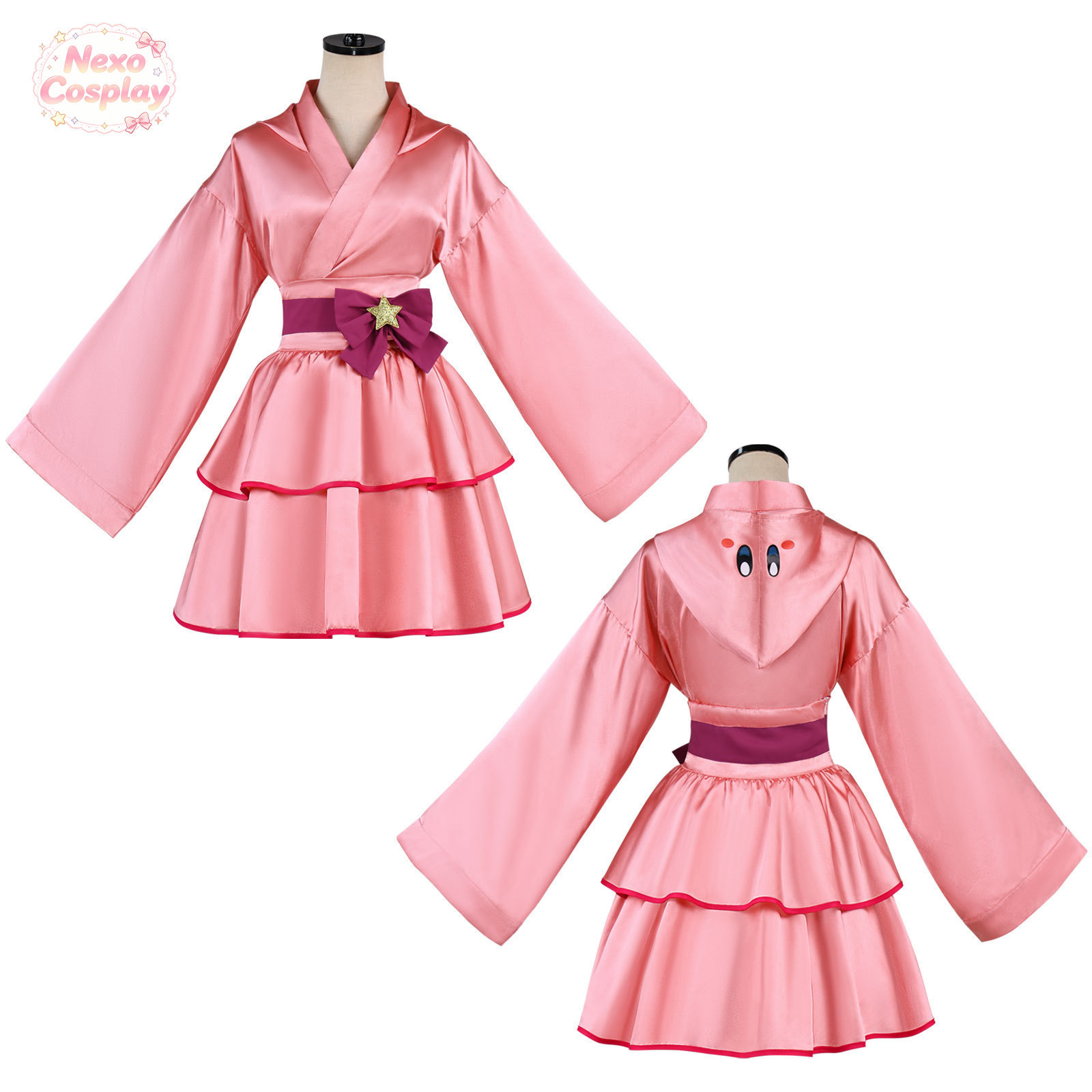 Costume de cosplay rose pour f - Anime Cosplay Pink avis et prix