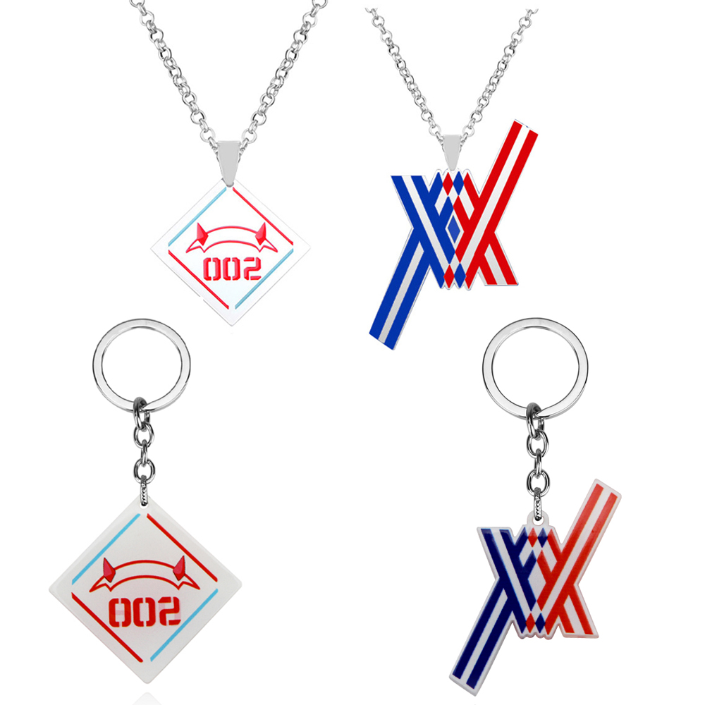 Porte-clés Anime DARLING in th - Anime Cosplay Zero Two avis et prix