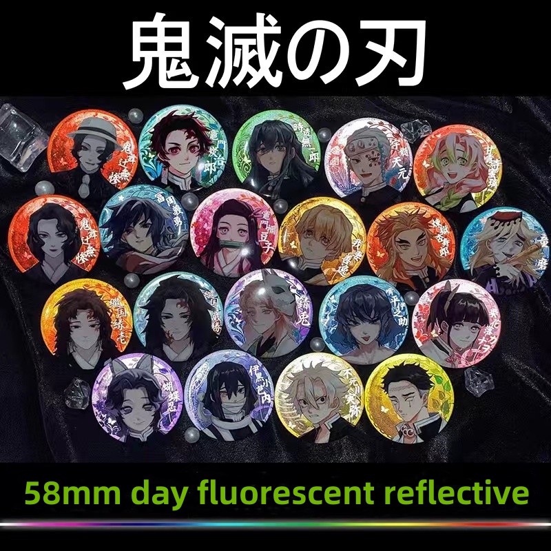 Badge Réfléchissant Demon Slay - Anime Cosplay Tanjiro avis et prix