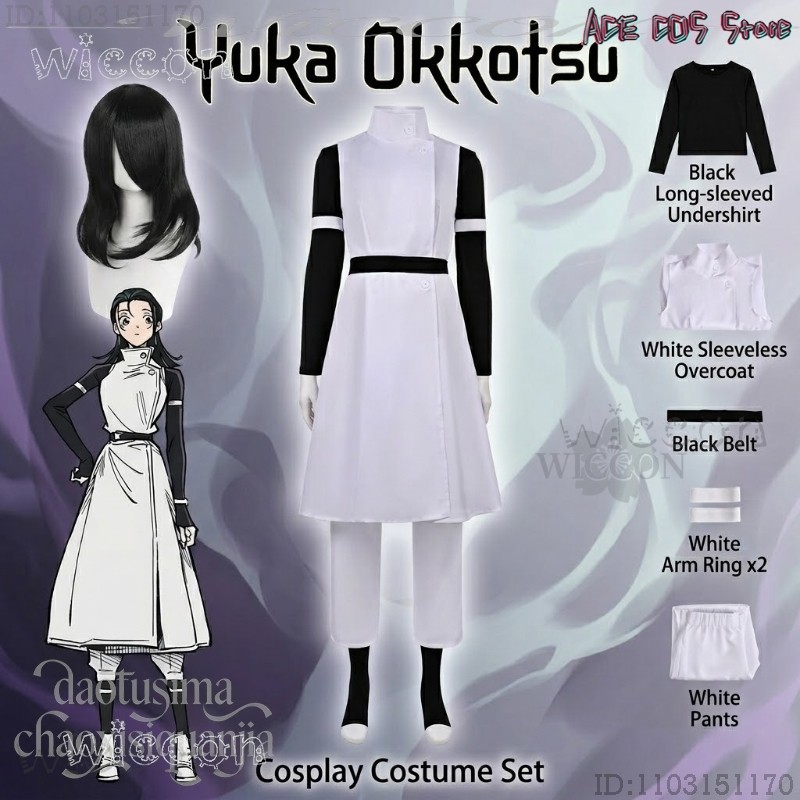 Costume JJK Yuka Okkozsusu – R - Cosplay Anime Yuki avis et prix