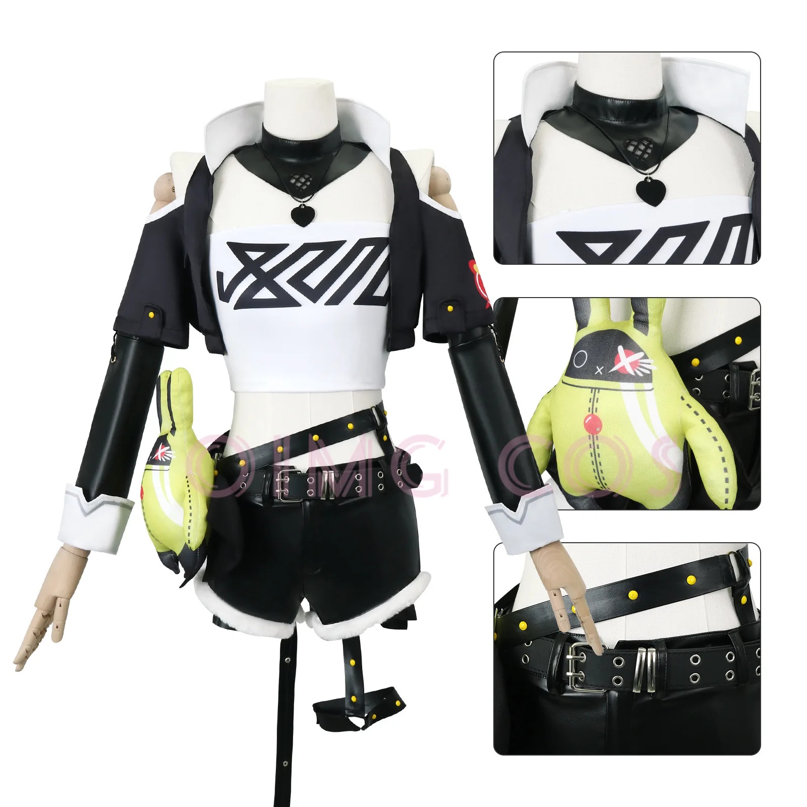 Costume de cosplay Nicole Dema - Anime Cosplay Party avis et prix