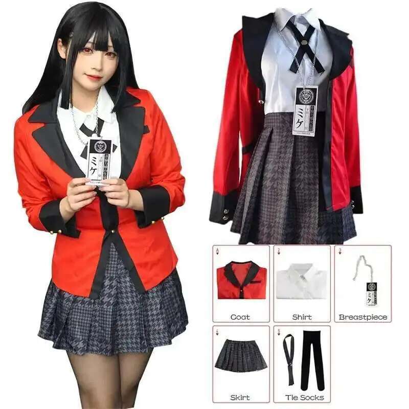 Costume de Cosplay Anime Kakeg - Anime Cosplay Japanese Girl avis et prix