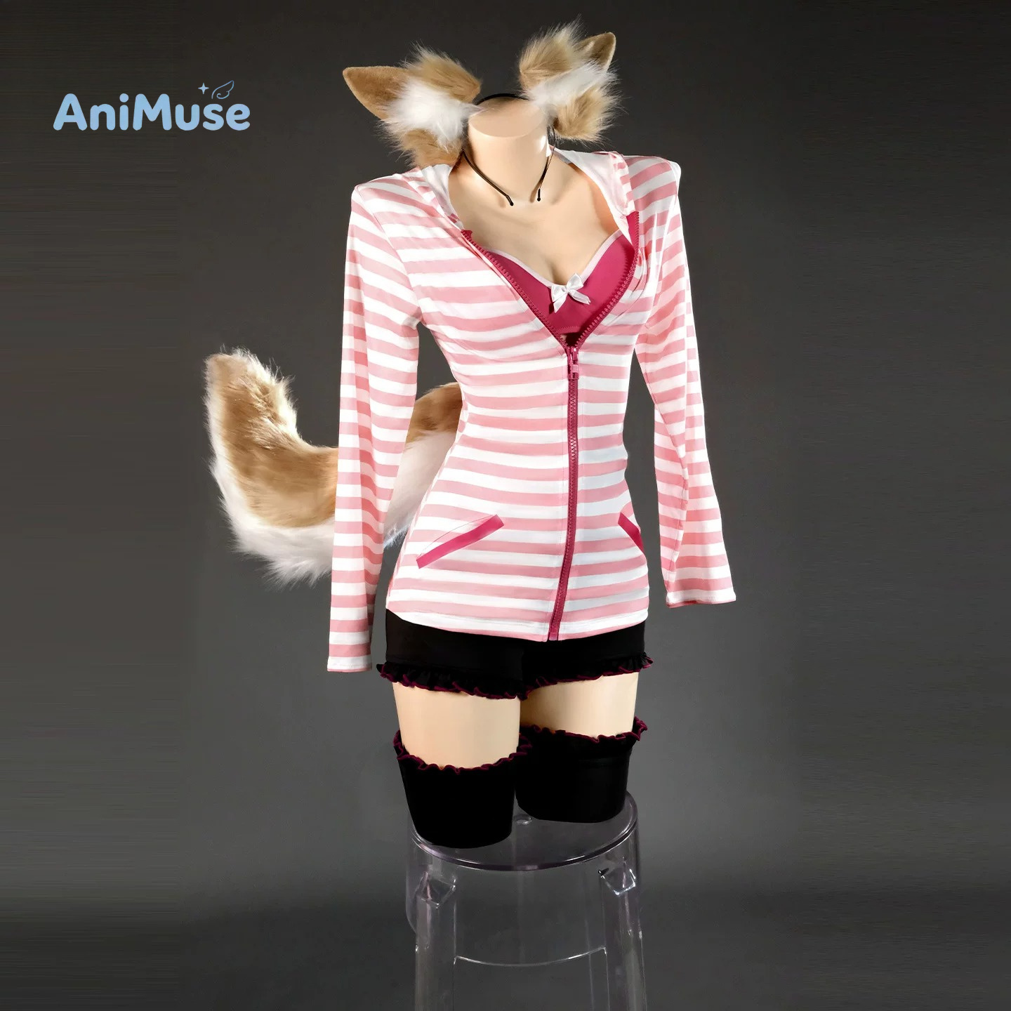 Costume de cosplay Tamamo no M - Anime Cosplay Pink avis et prix