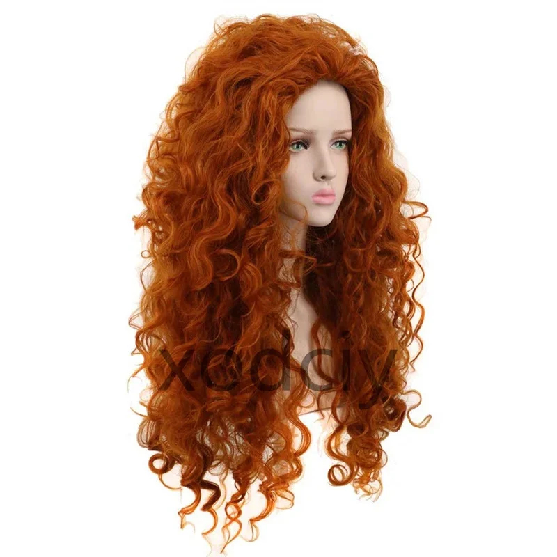 EW5DY20Movie Brave Princess Me - Anime Cosplay Orange Hair avis et prix