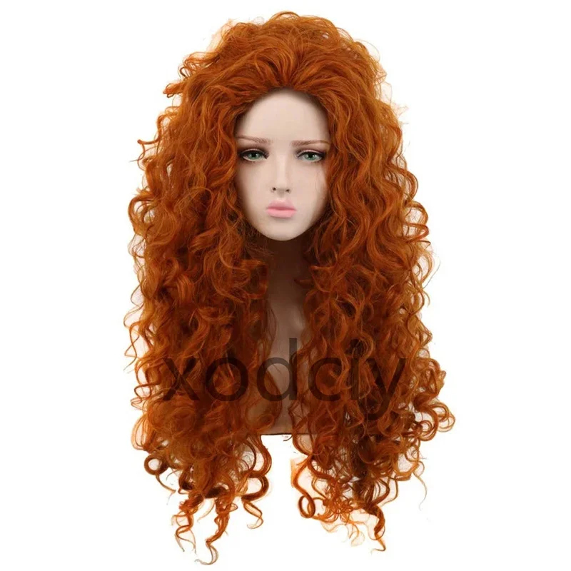 EW5DY20Movie Brave Princess Me - Anime Cosplay Orange Hair avis et prix