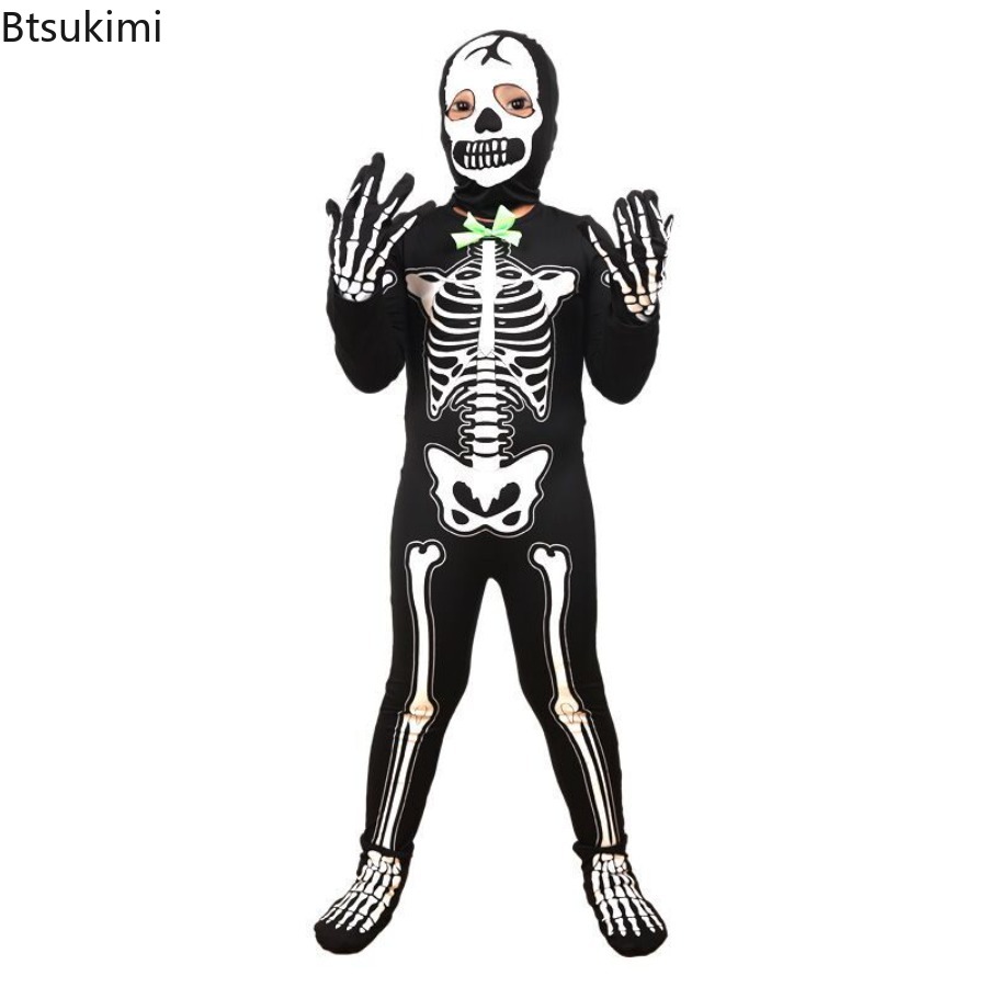 Costume de squelette d'Hallowe - Kids Cosplay Anime avis et prix