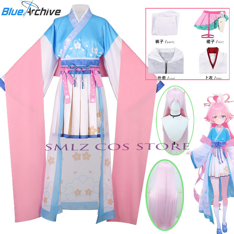 Costume de cosplay Game Blue A - Anime Cosplay Pink avis et prix