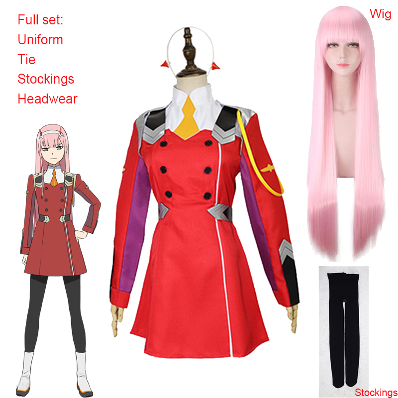 Anime 02 robes chérie dans le  - Anime Cosplay Zero Two avis et prix