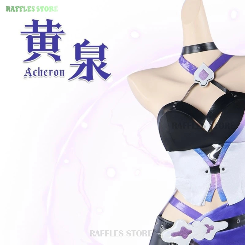 Perruque de Costume Acheron po - Anime Cosplay Event 2025 avis et prix