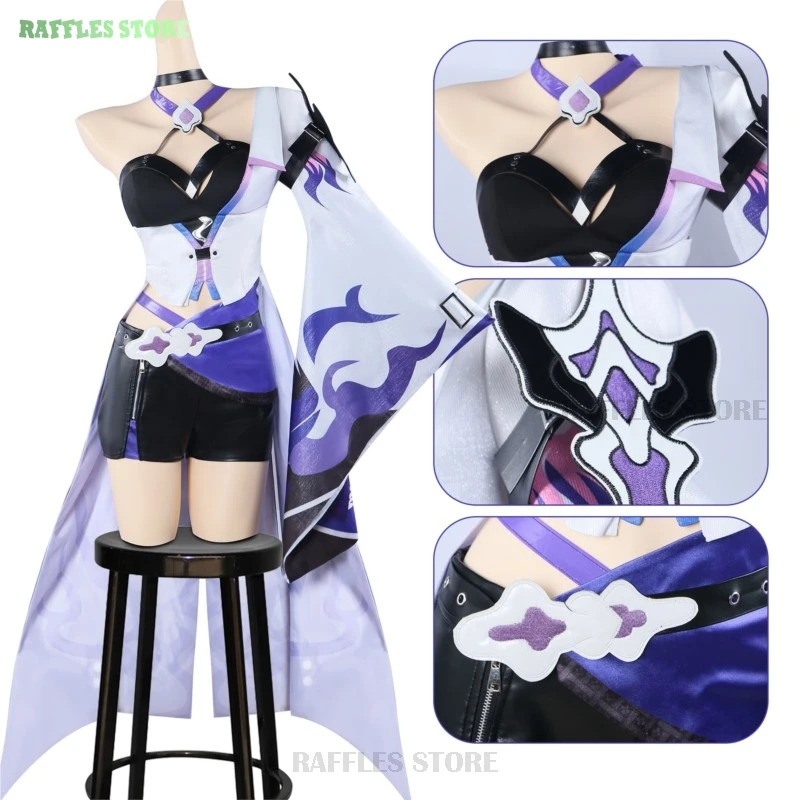 Perruque de Costume Acheron po - Anime Cosplay Event 2025 avis et prix