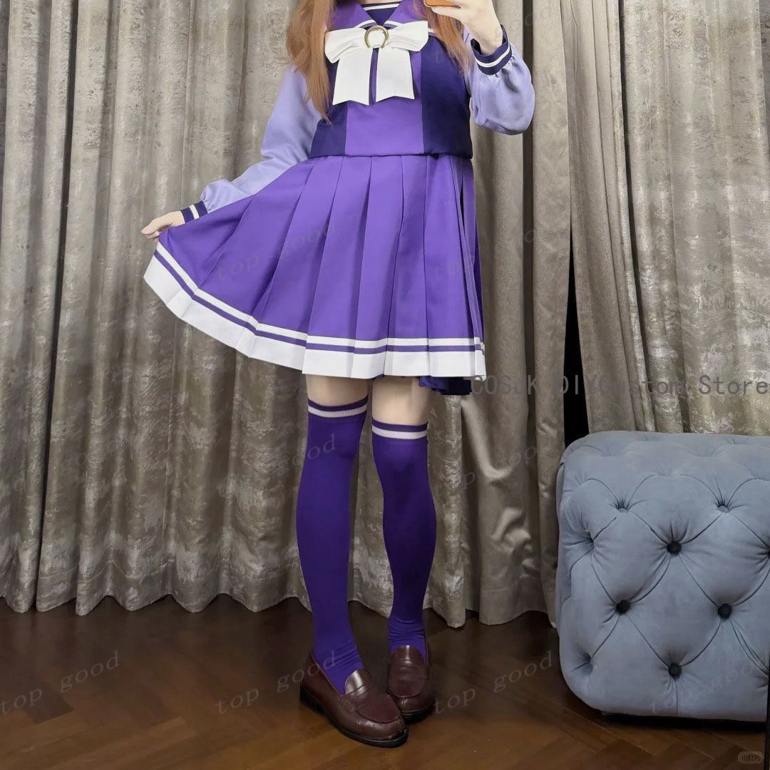 Chaussettes longues imprimées  - Anime Cosplay Girls avis et prix