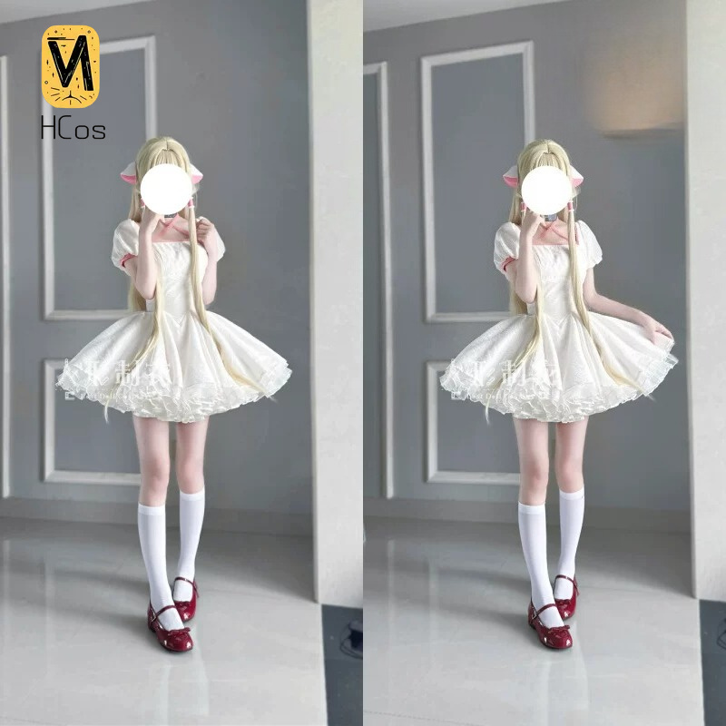 Costume de Cosplay Chobits Chi - Anime Cosplay Pink avis et prix