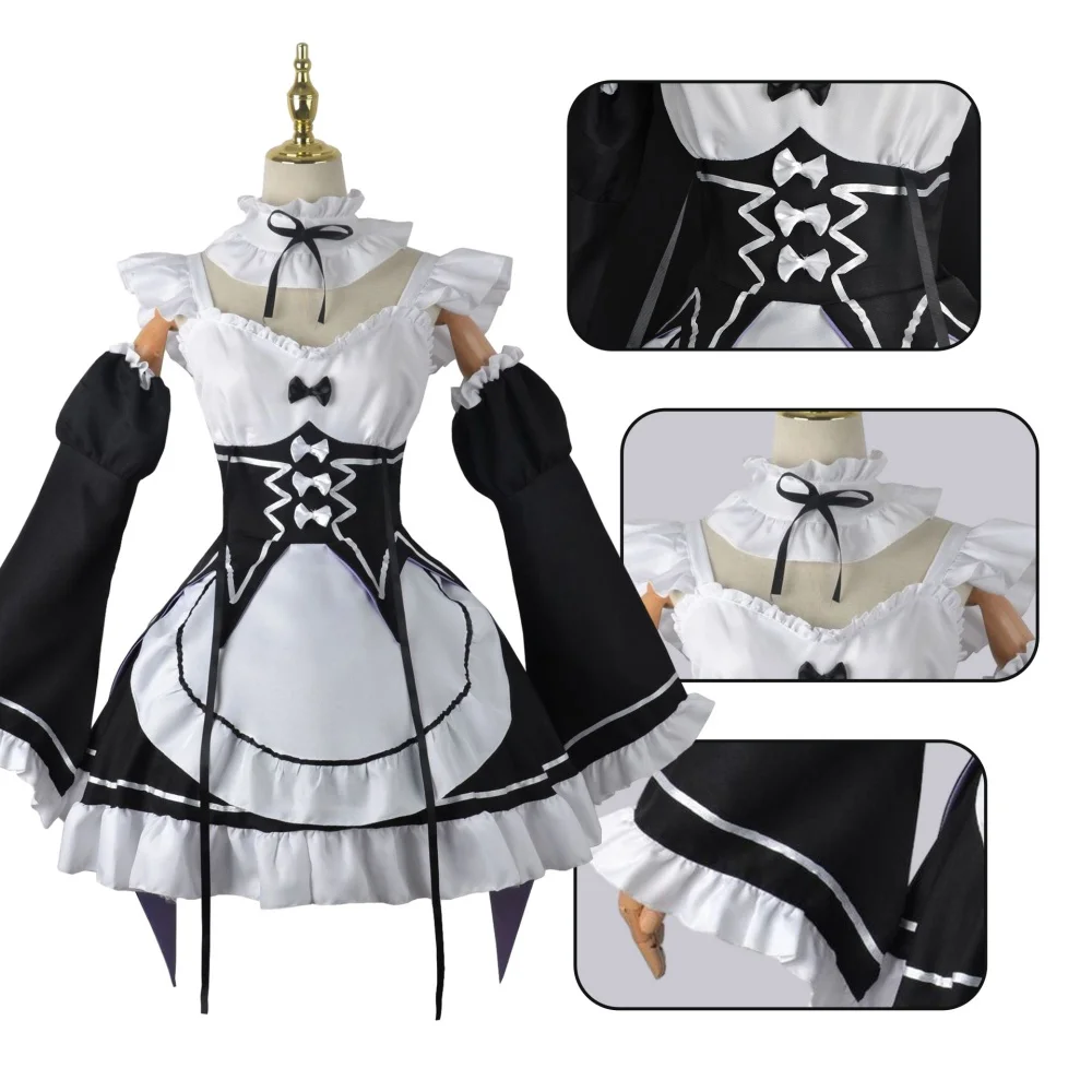 Costume de cosplay Anime Ram R - Anime Cosplay Live avis et prix