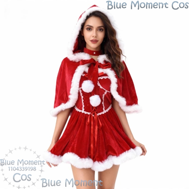 Robe rouge de noël, bord en pe - Anime Cosplay Event 2025 avis et prix