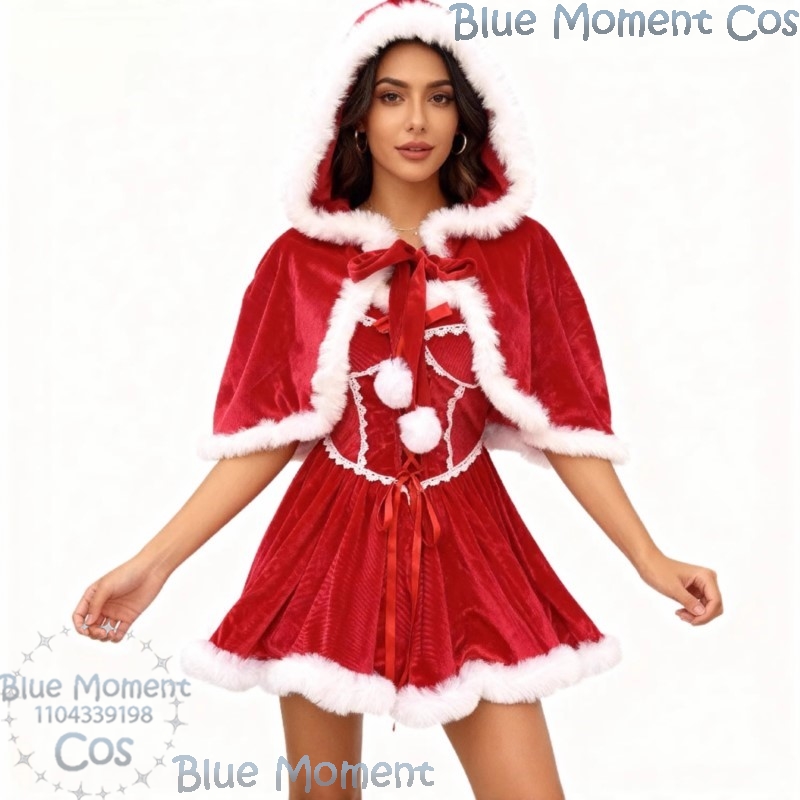 Robe rouge de noël, bord en pe - Anime Cosplay Event 2025 avis et prix